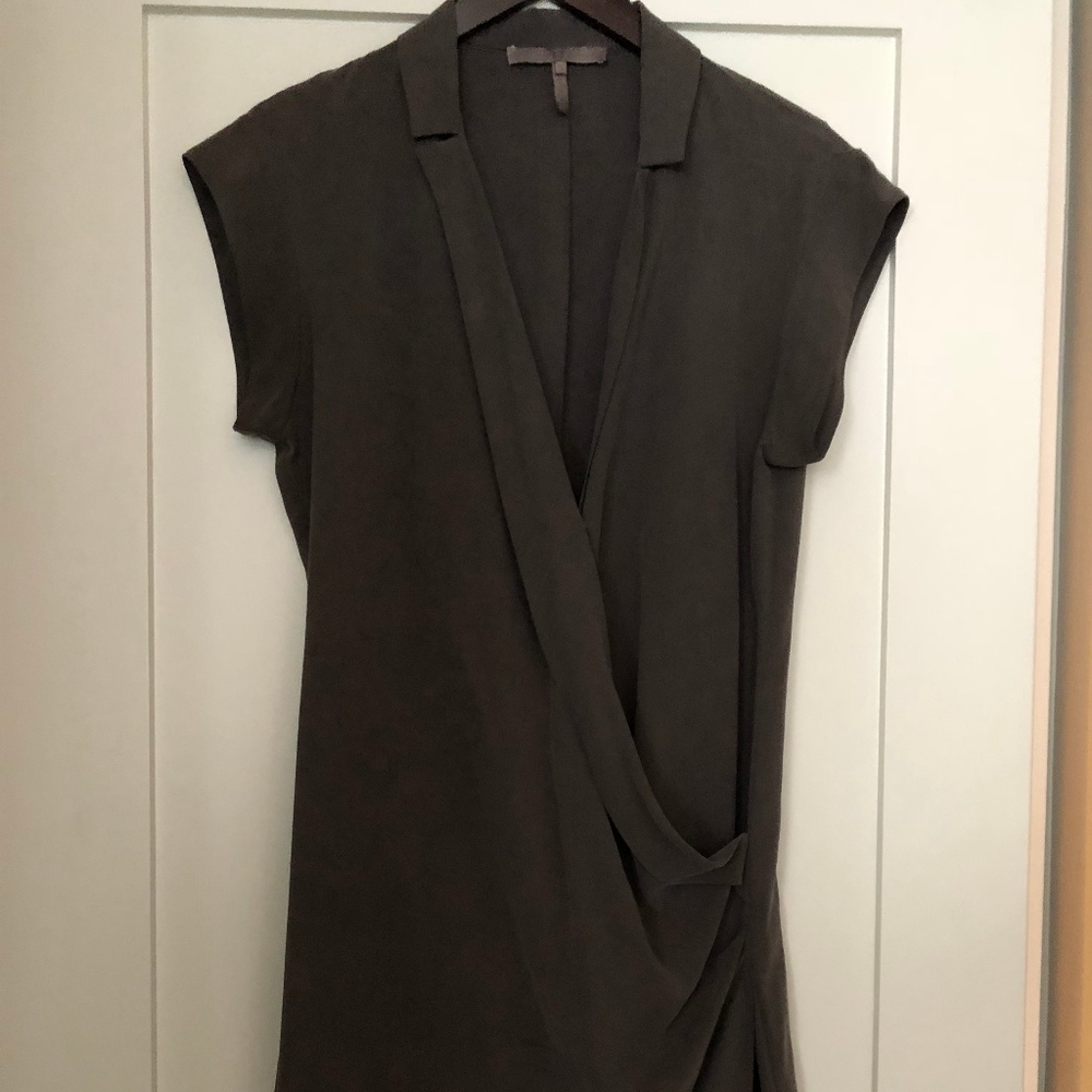 Halston Heritage Collared Dress